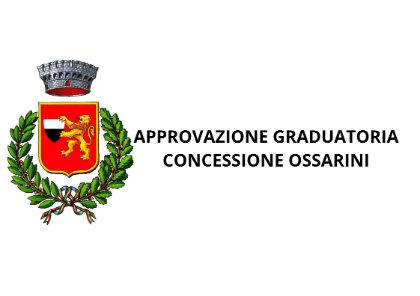 Approvazione e pubblicazione graduatoria relativa alla concessione degli ossarini presso il cimitero di Radicofani