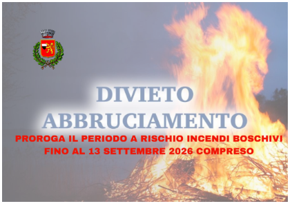 DIVIETO DI ABBRUCIAMENTO
