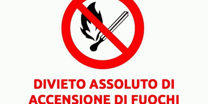 Proroga Rischio incendi boschivi: fino al 21 settembre divieto di abbruciamento su tutto il territorio regionale Proroga Rischio incendi boschivi: fino al 21 settembre divieto di abbruciamento su tutto il territorio regionale