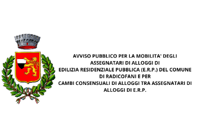 AVVISO PUBBLICO PER LA MOBILITA' DEGLI ASSEGNATARI DI ALLOGGI DI